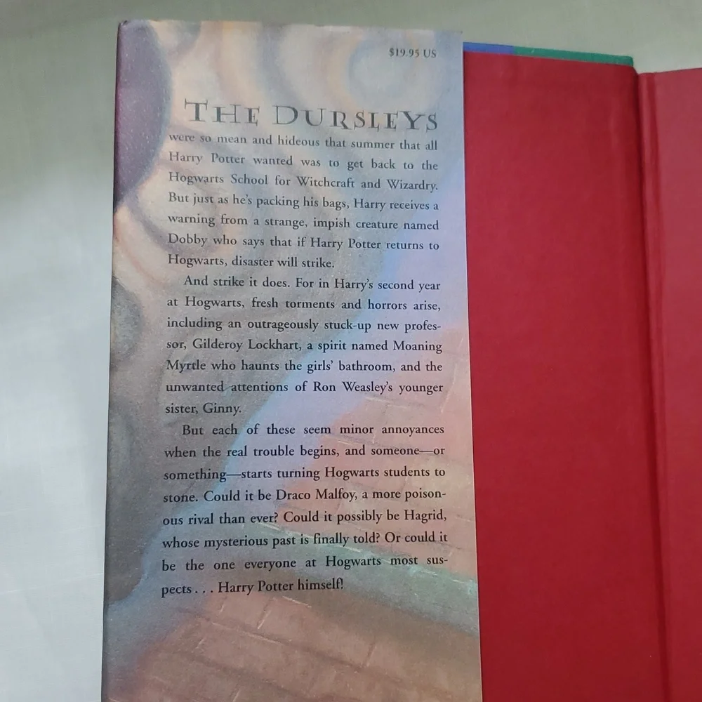 Rare Harry Potter Spelling Error 1999 Book.